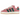 Adidas Campus 00s Rose Tone sneakers sedda från sidan med ovandel i rosa mocka, vita ränder och tjocka skosnören med vit sula.