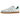 Adidas Samba OG Crystal White Green sneakers i vinkelad vy med vit ovandel i skinn, gröna detaljer och klassiska skosnören
