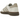 Adidas Handball Spezial Aluminum Wonder Beige sneakers i profil, utförda i ljusgrå mocka med ikoniska vita ränder och en brun gummisula