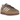 adidas Gazelle Bold Earth Strata Powder Yellow sneakers i sidoprofil med brun ovandel, gula detaljer och en tjock sula