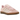 Adidas Gazelle Indoor Clear Pink Off White sneakers i sidoprofil med rosa mockaöverdel, off-white sula och vita detaljer