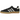 Adidas Gazelle Indoor Core Black Wonder White sneakers i sidoprofil med svart ovandel i mocka, vita läderränder och en klassisk brun yttersula