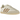 Adidas Samba OG Cream White Cardboard sneakers i sidoprofil med ljus lderöverdel, mockatå och klassisk brungummisula