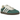 Adidas Samba OG Collegiate Green Cream White sneakers i vinklad vy med grön läderöverdel, vita detaljer och klassisk gummisula