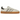 Adidas Sambae Leopard Off White sneakers i vinklad profil med krämvitt läder, leopardmönstrade detaljer och den ikoniska tjocka gummisulan