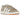 Adidas Campus 00s Wonder Beige sneakers sedda från sidan med beige ovandel i mocka, klassiska vita tre ränder och en tjock vit yttersula i gummi