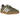 Adidas Gazelle Indoor Olive Strata Cloud White Gum sneakers sedda från sidan med olivgrön mockaöverdel, vita detaljer och klassisk gummisula