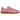 Adidas Handball Spezial Glow Pink Rose Tone sneakers i sidoprofil med ovandel i rosa mocka, vita 3-Stripes och klassisk gummisula