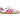 Adidas Samba OG Cloud White Better Scarlet Gum sneakers i sidoprofil med vit överdel i läder, röda ränder och klassisk gummisula