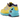 adidas ZX 8000 Consortium Yellow Blue Glow sneakers i sidoprofil med gula och blå detaljer, snören och gummisula