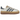 Adidas Gazelle Bold Cream Night Indigo sneakers i sidoprofil med krämvit ovandel, mörkblå detaljer och klassisk plattformsula