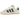 Adidas Campus 00s Crystal White Collegiate Green sneakers i sidoprofil med vit mocka och gröna detaljer