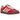 Adidas Gazelle Indoor Better Scarlet Patent Leather sneakers i en klassisk sidoprofil med glänsande röd lackläderovandel och karakteristisk brun gummisula