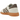 Adidas Handball Spezial Earth Strata Gum sneakers i en vinklad profilvy med brun ovandel i mocka, klassiska ränder och klassisk gummisula