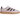 Adidas Handball Spezial ST Almost Pink Dark Brown (Women's) sneakers i en sidoprofil med ljusrosa mocka och mörkbruna detaljer