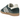 Adidas Samba OG Snakeskin Collegiate Green sneakers i sidoprofil med svart ovandel, vita detaljer och grön häl