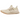 adidas Ultra Boost 1.0 Off White Cyber Metallic Warm Vanilla sneakers i vinkelprofil med off-white stickad ovandel och klassisk sula