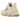 adidas Ultra Boost 1.0 Off White Cyber Metallic Warm Vanilla sneakers i vinklad profil med offwhite Primeknit-ovandel och vit mellansula