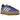Adidas Gazelle Bold Collegiate Purple Wonder White sneakers i sidoprofil med hög platåsula, lila mocka och klassiska vita ränder