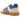 Adidas Handball Spezial Cream White Blue Warm Sandstone sneakers i sidoprofil med beige mocka, vit läderovandel och klassiska blå ränder