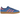 Adidas Gazelle Indoor Blue Bliss Pink sneakers i sidoprofil med blå mockaöverdel, rosa detaljer och klassisk gummisula