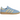 Adidas Handball Spezial Clear Sky Warm Vanilla sneakers i vinkelprofil med ljusblå mockaöverdel, vita detaljer och klassisk gummisula