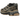 Salomon XT 6 Black Portabella sneakers från sidan med svart ovandel, jordnära detaljer, snabbsnörning och en robust mönstrad yttersula