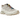 Salomon XT 6 Gore Tex Oxford Tan Almond Milk sneakers i sidoprofil med beige ovandel, distinkt sula och Quicklace-snörning i kontrastfärger