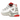 Salomon XT-4K Kith Kithmas White Red sneakers i sidoprofil med vit ovandel, röda accenter, tekniskt snörningssystem och robust yttersula