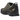 Salomon XA Pro 3D Distressed Leather Dark Earth Black sneakers i profil med brun sliten läderovandel, svarta detaljer och tålig yttersula