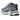 Salomon XT-6 Grisaille Blue Nights sneakers i profil med grå mesh-ovandel, tekniskt snörsystem och slitstark yttersula för terränglöpning
