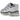 Salomon XT-6 Gray Violet Castlerock Camo sneakers i vinklad vy med grå och lila syntetisk ovandel, snörsystem och slitstark sula
