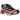 Salomon XT-6 Gore-Tex Black Flame Scarlet sneakers i vinklad vy med svart mesh, röda detaljer och tekniskt snörningssystem