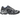 Salomon XT-Whisper Castlerock Spellbound sneakers i dynamisk vinkel med grå ovandel, lila detaljer, snörsystem och slitstark yttersula