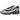 New Balance 1000 Black Silver Metallic sneakers i profil med silverfärgade metalldetaljer, svart ovandel och karakteristisk vit sula