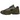 New Balance 1000 Cordura Woodland sneakers i en vinklad vy med olivgrön ovandel, slitstarkt Cordura-material och svart sula med unika detaljer