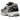 New Balance 1906R White Metallic Gold sneakers i vinklad profil med vit mesh-ovandel, gulddetaljer och en detaljerad stötdämpande mellansula.