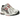 New Balance 1906R Silver Classic Crimson sneakers i sidovy med silverfärgad mesh-ovandel, röda detaljer och stötdämpande N-ergy sula.