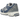 New Balance 1906R Vintage Indigo sneakers sedda från sidan med marinblå ovandel i mesh, metalliska detaljer och den robusta N-lock-sulan
