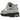New Balance 2002R Grey Black JD Sports Exclusive sneakers i vinklad profil med grå mesh, svarta mockapaneler och dämpad vit mellansula