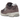 New Balance 2002R Black Fig sneakers i sidoprofil, tillverkade i mörklila mocka och mesh med detaljer i svart och vit N-Ergy-sula.