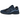 New Balance 2002r Vintage Navy sneakers i en snygg vinklad vy med detaljer i marinblå mocka, mesh och en bekväm mellansula