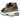 New Balance 2002R Driftwood Black sneakers i profil, med kombination av svart mocka och beige meshdetaljer på ovandelen och en robust gummisula
