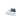 Adidas Stan Smith Core White New Navy sneakers sidoprofil med vit läderovandel, mörkblå hälkappa och de klassiska tre perforerade ränderna
