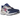 New Balance 990v3 MiUSA Kith Daytona sneakers i sidoprofil med rosa, blå och vit mesh-ovandel samt klassisk N-logotyp