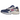 New Balance 990v3 MiUSA Kith Daytona sneakers i vinkelvy med blå och rosa ovandel samt vit mellansula