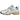 New Balance 530 White Blue Oasis sneakers i sidoprofil med vit ovandel i mesh, blå detaljer och en bekväm ABZORB-sula