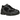 New Balance 530 Black Dark Grey sneakers i en snygg sidoprofil med svart mesh och mörkgrå läderdetaljer på en vit ABZORB-mellansula.
