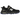 New Balance 574 Salehe Bembury Universal Communication sneakers i sidoprofil med röd ovandel, detaljer i borstad mocka och en kraftig mellansula