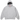 Supreme Satin Applique Hooded Sweatshirt Heather Grey SS26 luvtröja framifrån med satinapplikation på bröstet och grå bomullskonstruktion